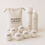 Laundry essentials: 200ml Laundry perfume + 6 Dryerballs